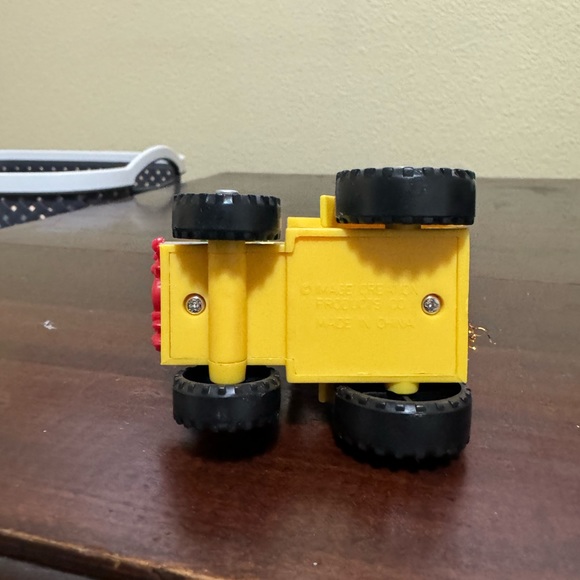 Kirkland Costco Christmas Image Creation Santa Yellow Tractor Holiday Ornament - Picture 5 of 6